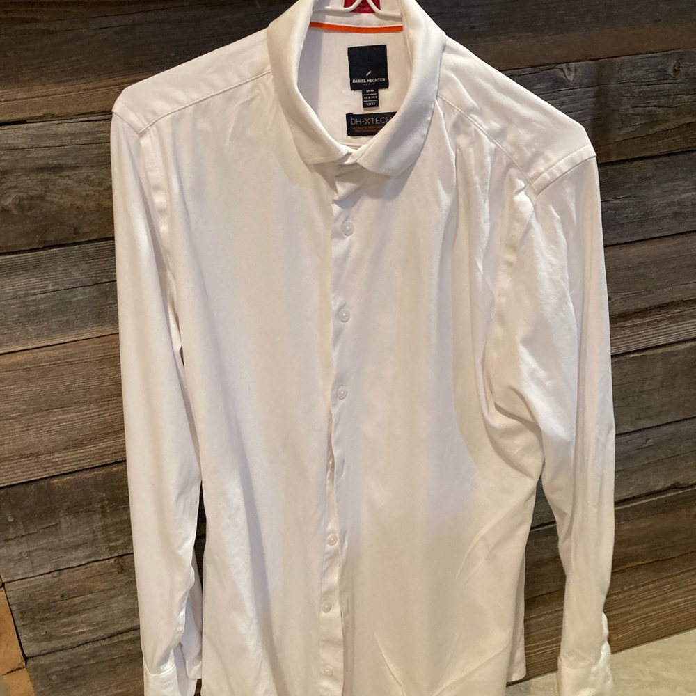 Daniel Hechter DH-Xtech Men's White Shirt - M 15-15.5